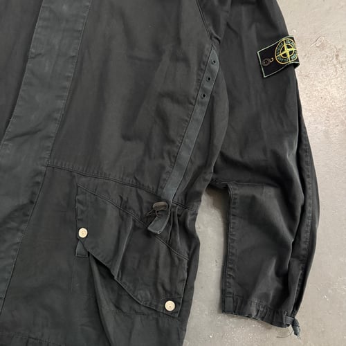 Image of SS 2000 Stone Island Raso Gomatto jacket, size large