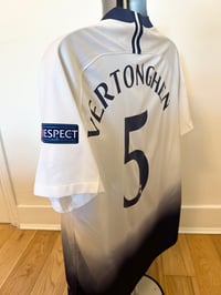 Image 7 of Tottenham Hotspur “VERTONGHEN 5” 2018/19 Home Shirt + UCL patches (L)