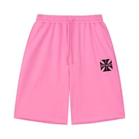 Image 1 of Raw Edge Cross Shorts