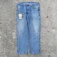 Image 1 of hello kitty jeans 38x32