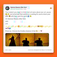 Image 3 of DISCOVERY CALL with Victoria the Intuitive Abstract Artist