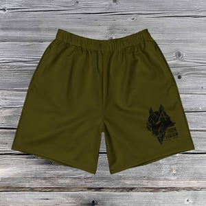 Image of Iron Legion Wolf Unisex Athletic Long Shorts