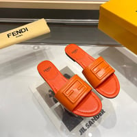 Image 7 of FF Leather Slides