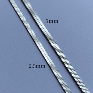 Image of Herringbone Chain │ Stainless Steel