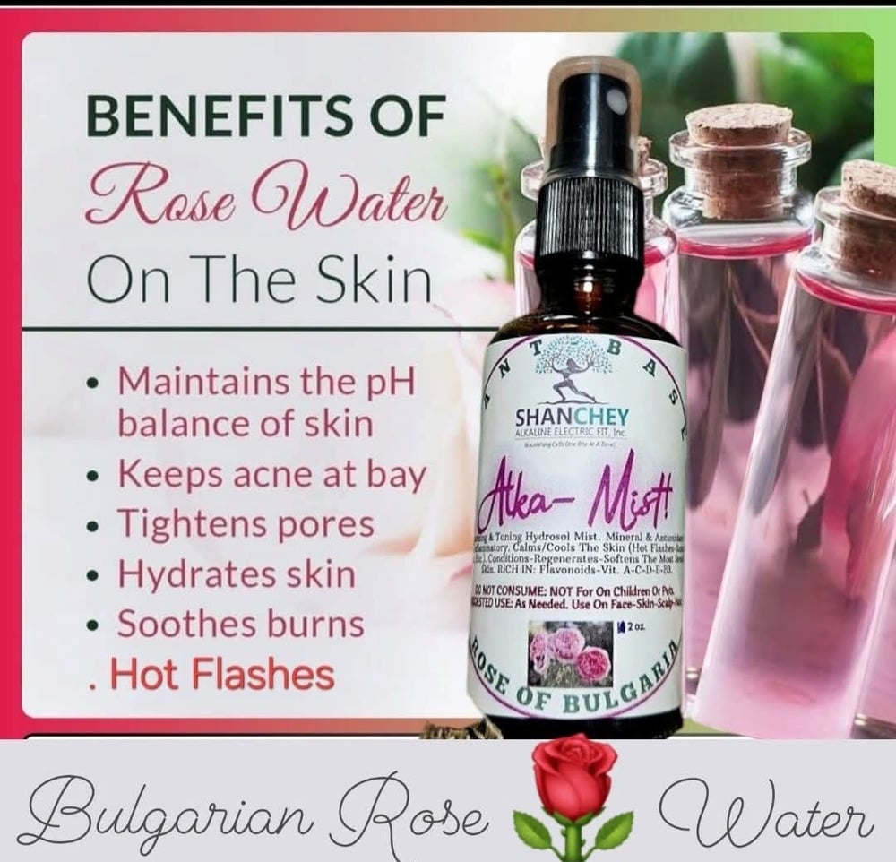 ALKA-MIST Herbal Skin/Scalp Mist/Toners. Hydration-Aging Skin-Hot Flashes-Moisturizing