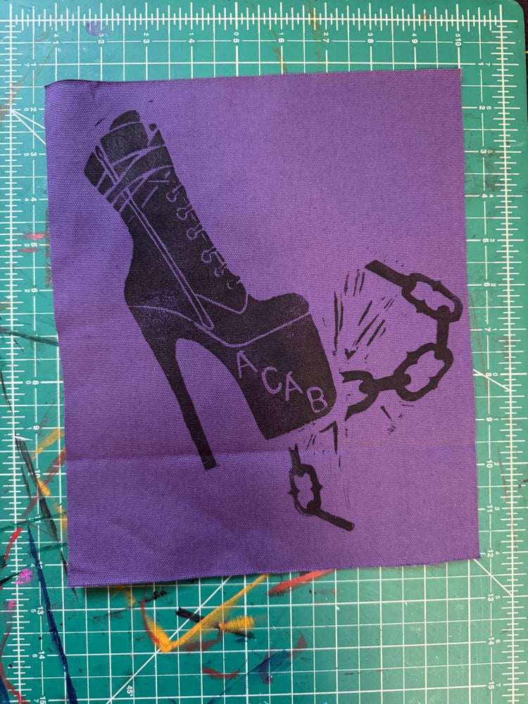 Image of SW Stomp ACAB (Raw Edge, Sew on)