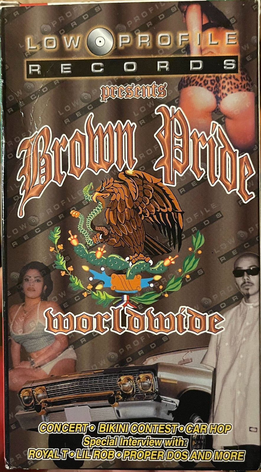 LOWPROFILE RECORDS — Brown Pride VHS