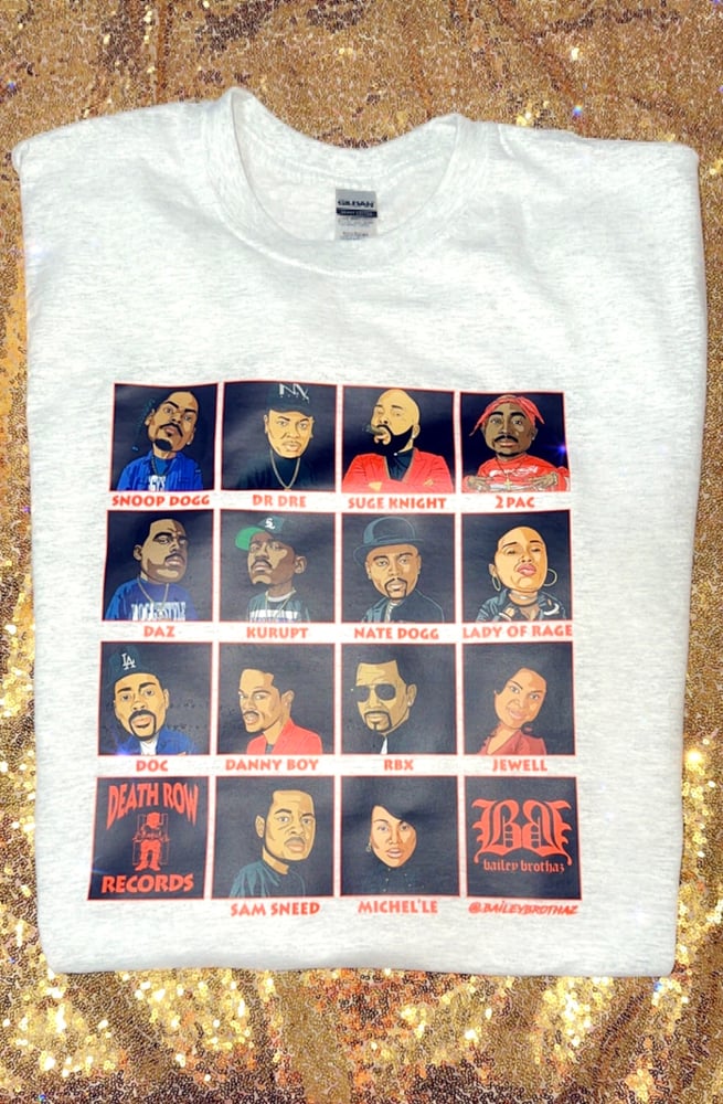 Image of Death row records unisex tshirt