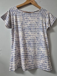 Image 1 of Kylie Jane tshirt-blue dash 