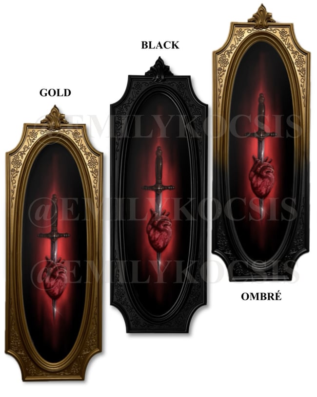 22” Framed Exposed Canvas Print 