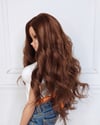 Dark Golden Brown Pacific Waves