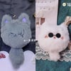 呪術廻戦 Jujutsu Kaisen Customized Gojo Satoru Drooling Cat Dango Keychain 