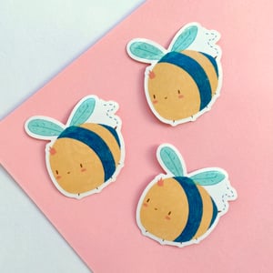Image of Little Bee Prince Waterproof Vinyl Sticker (2" Version)