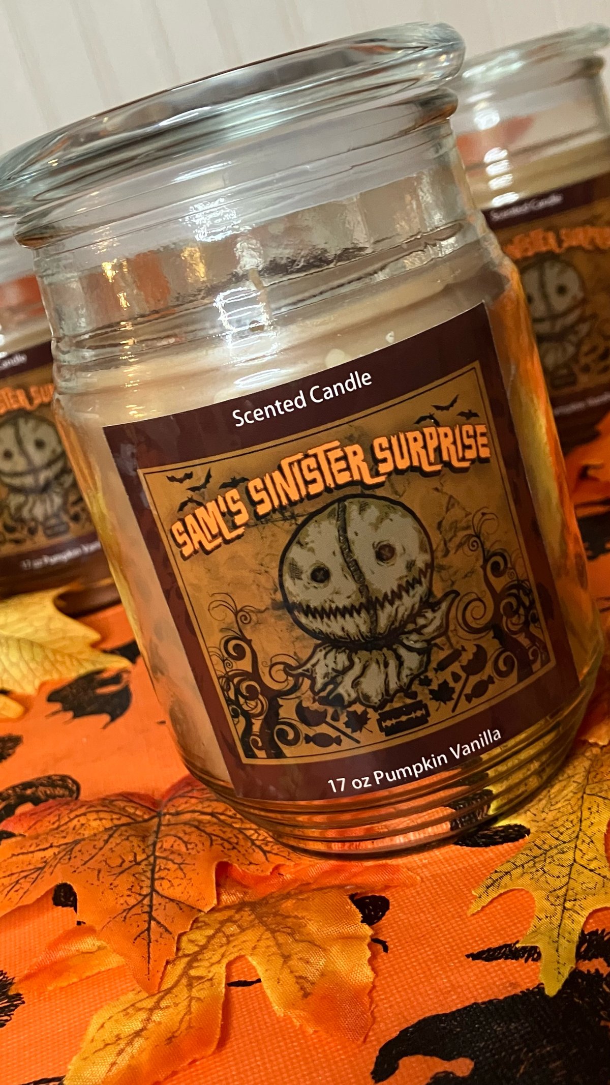 17oz “Sam’s Sinister Surprise” Scented Candle  