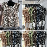 Image 2 of Viola - Leopard Print Ruffle Sleeve Top