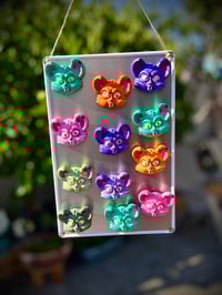 Image 3 of zombie cat magnets (random colorway)