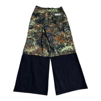 Image 2 of FLECKTARN Split Black Camo Pants