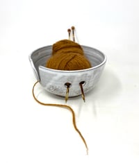 Image 2 of Sgraffito Sheep Decorated String Bowl