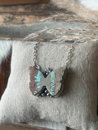 Image 4 of Kingman Butterfly Necklace 