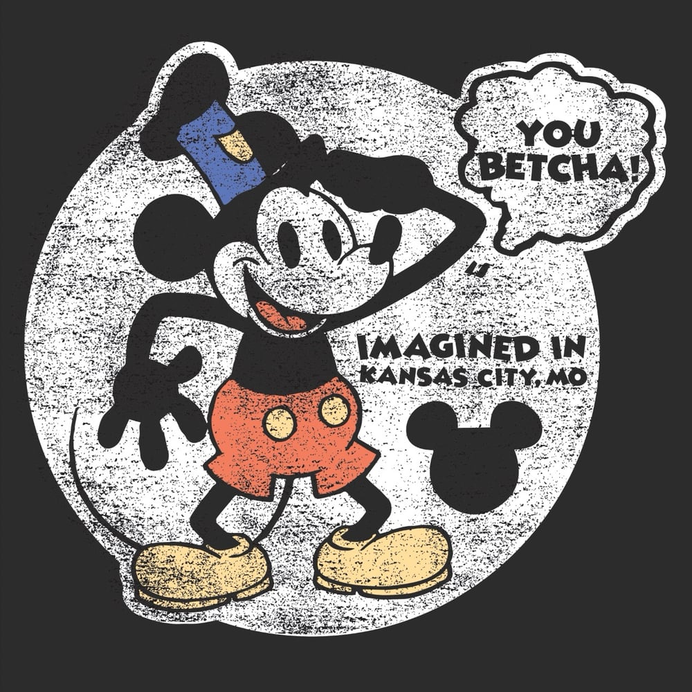 Image of STEAMBOAT WILLIE KC SHIRT