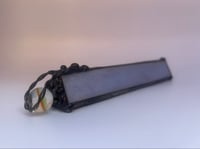 Image 2 of 🔮 Marblescope -6" Lilac- Handmade Stained Glass Kaleidoscope 🌈