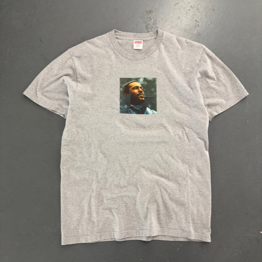 Image of  FW 18 Supreme Marvin Gaye T-shirt, size large