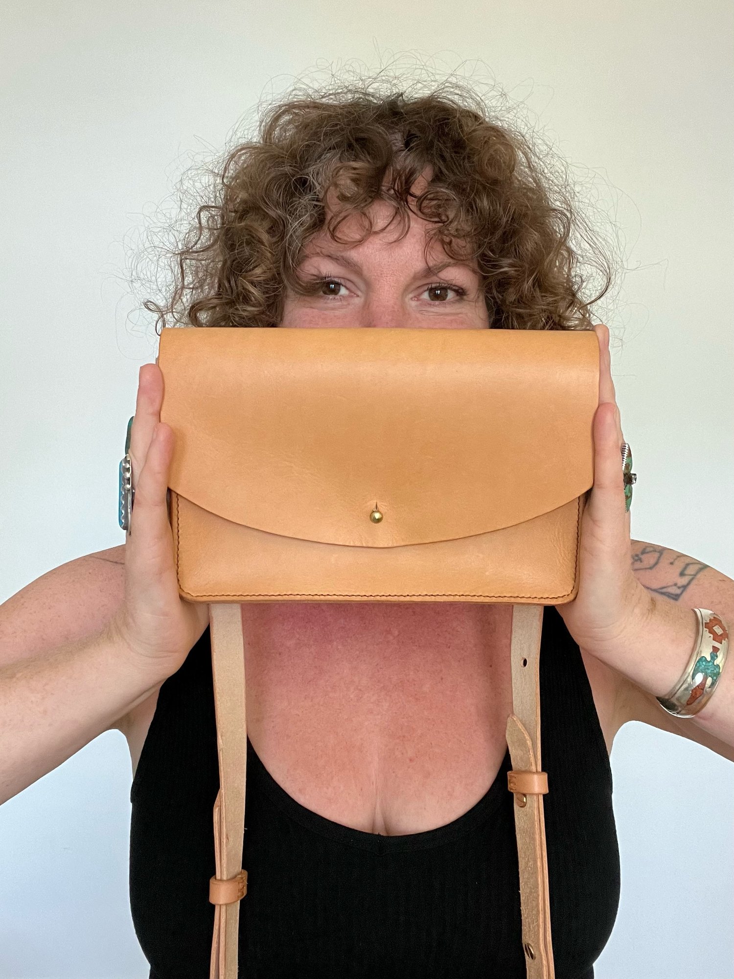 Image of Small Crossbody Bag (Natural)