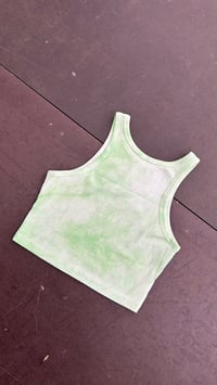 Image 2 of Matcha crop vest