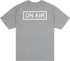 ON AIR - Basic Logo S/SL Tee (Grey Heather) Image 2