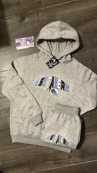 Image 3 of RISK TAKERZ 1.0 HOODED TRACKSUIT-GREY