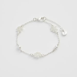 Image of Cobweb Silver Bracelet