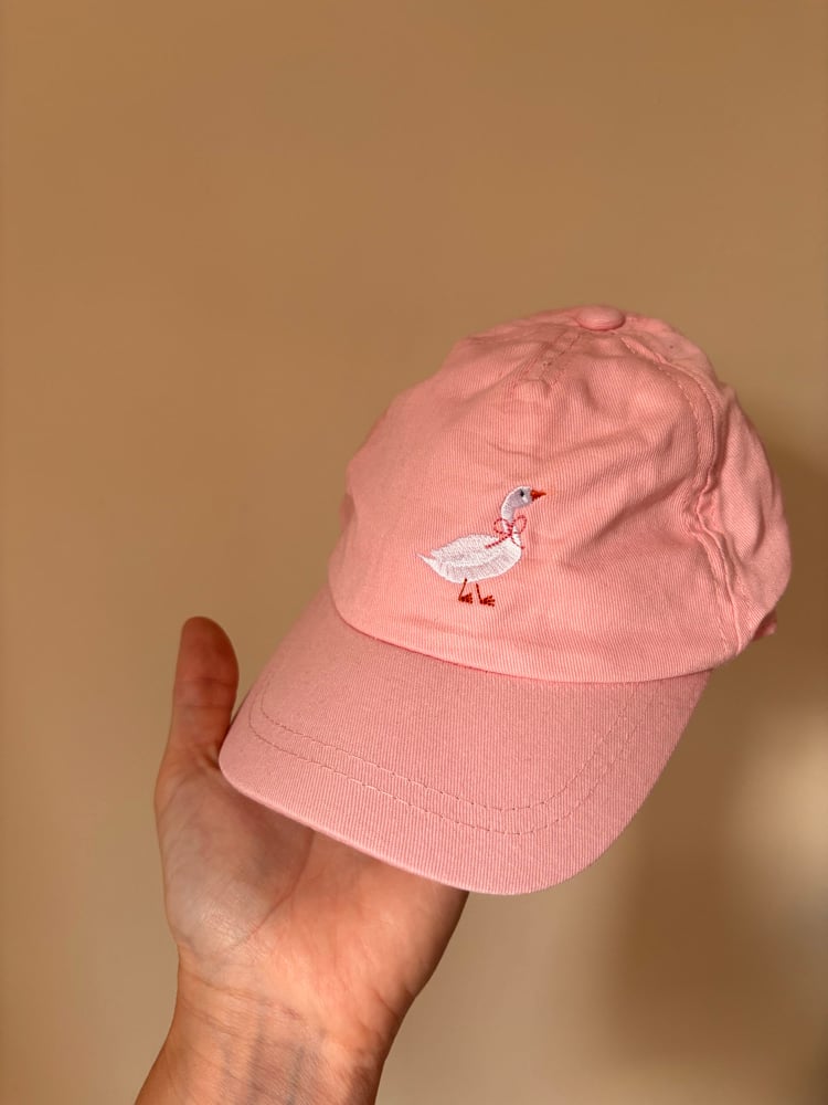 Image of Pink toddler cap