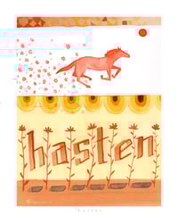 Image 1 of “Hasten” print