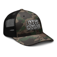 Image 1 of Bob Wire Camouflage trucker hat