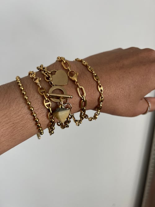 Image of MUNI • Gold Stacking Bracelet