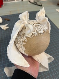 Image 3 of Lacey bunny bonnet 