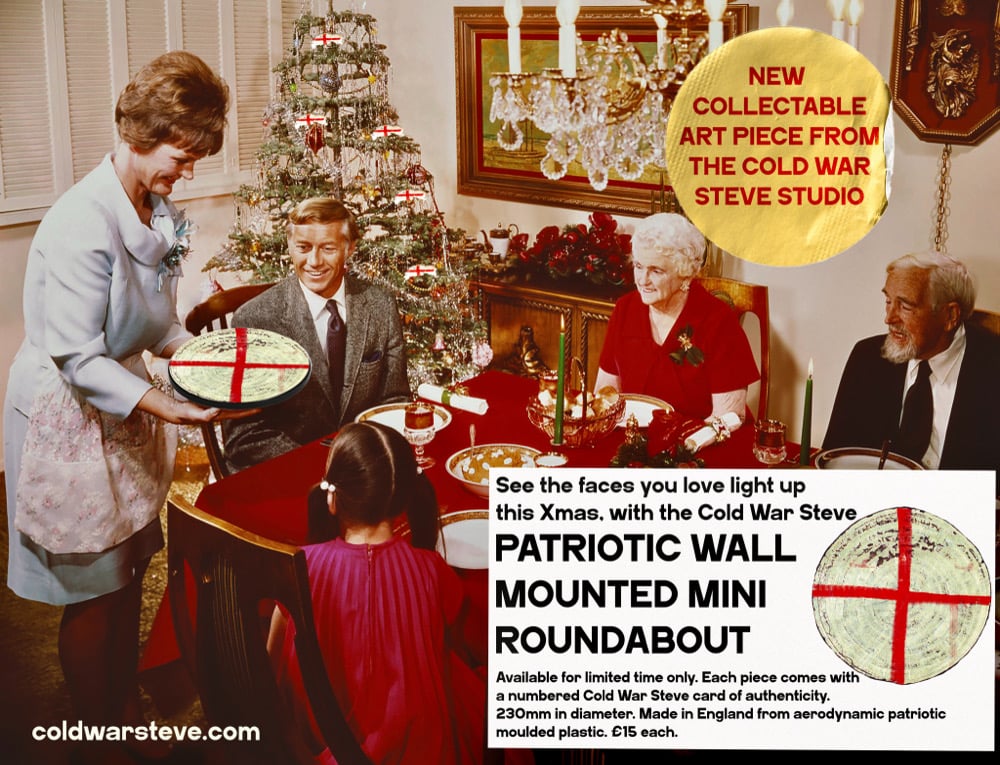 Image of Patriotic Wall Mounted Mini Roundabout 