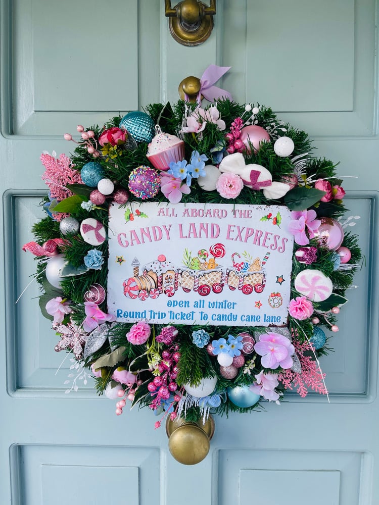 Image of 55cm Pink Candy Cane 