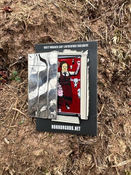 Image of LOST LEATHERFACE SLIDIN SPECIAL PIN