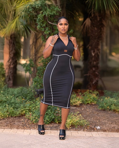 Image of The BLAK Bodycon Dress