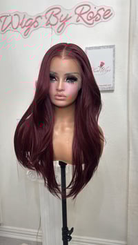 Image 6 of Burgundy blowout luxury (ready to ship) 