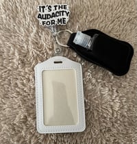 Image 2 of Funny Phrase Reel Badge Holders