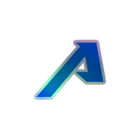 Image 2 of The A Holo Sticker