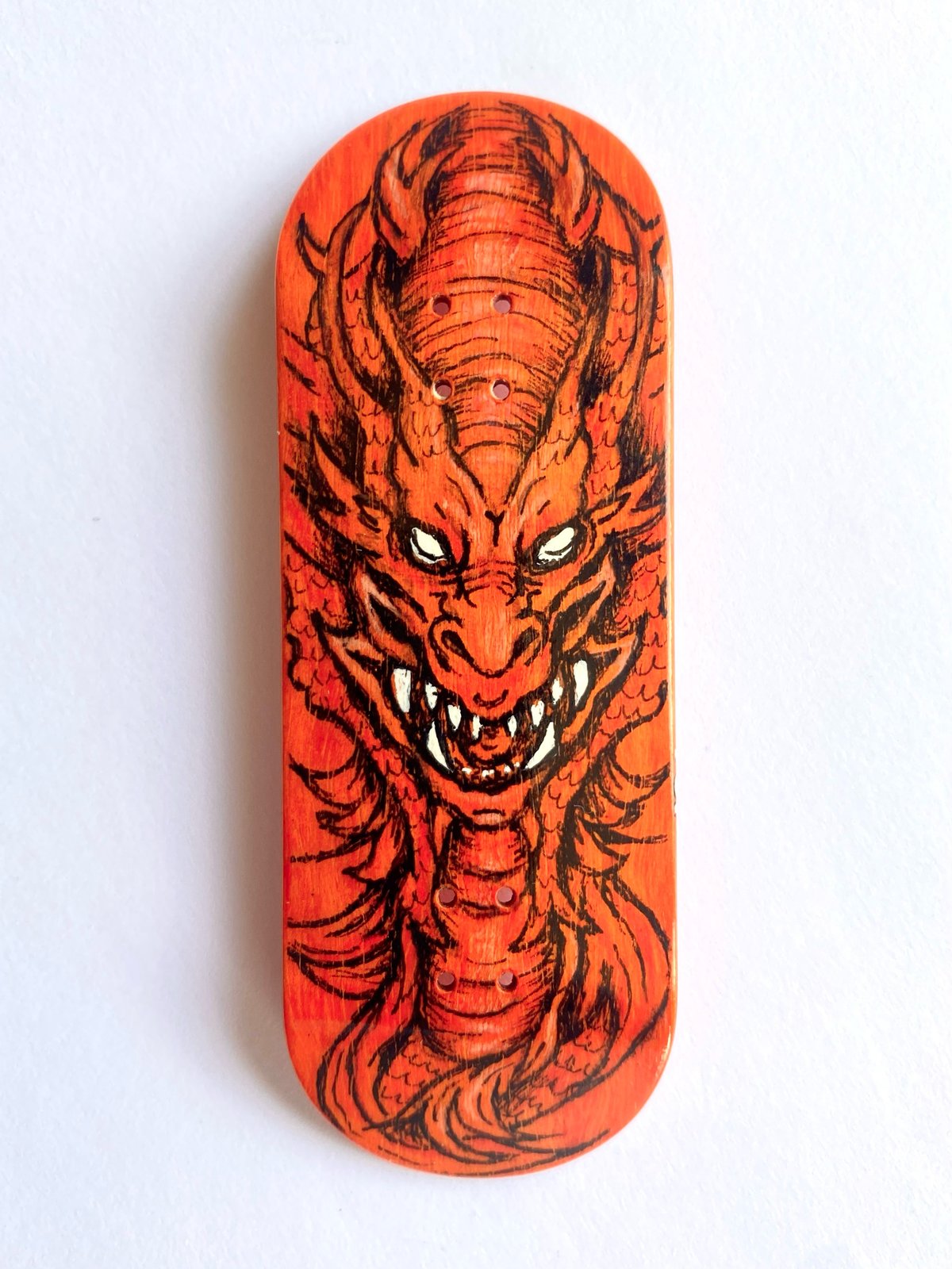 Image of orange dragon - 34.5mm lower new shape