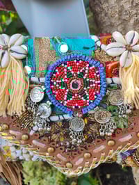 Image 6 of Chilean Bag -Cream fringes and strap