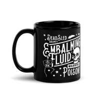 Image 3 of Embalming Fluid Black Glossy Mug