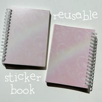 Image 1 of reusable sticker book 