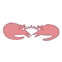 AAAAAHHH! Cats Waterproof Sticker