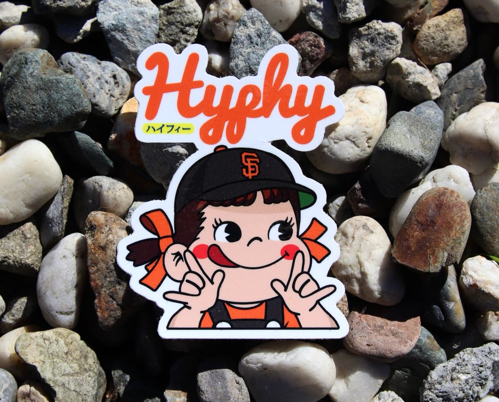 Image of Hyphy Milky Bay Area Sticker