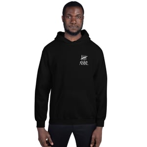 Image of feral. tally hoodie.